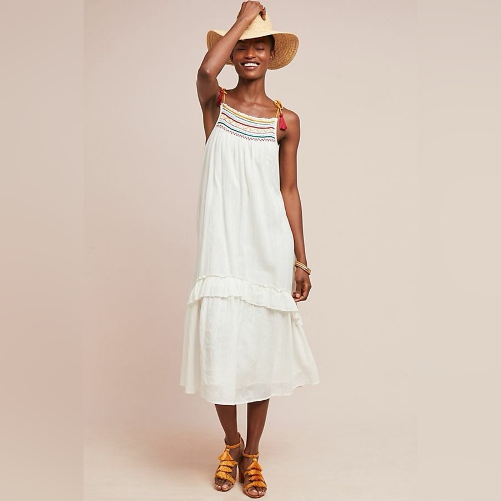 Velvet Graham and Spencer Aira Embroidered Dress size M
